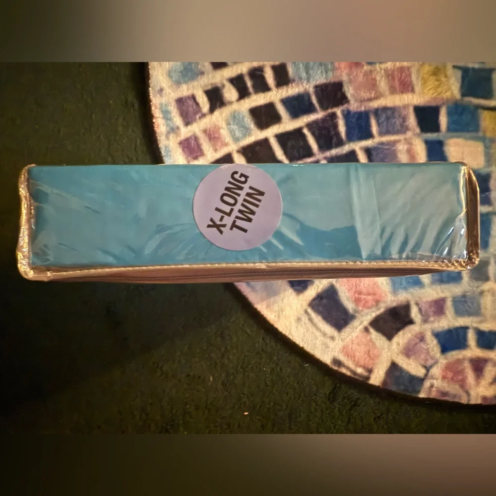Blue‎ Cotton Rich Sheet Set - Twin XL
